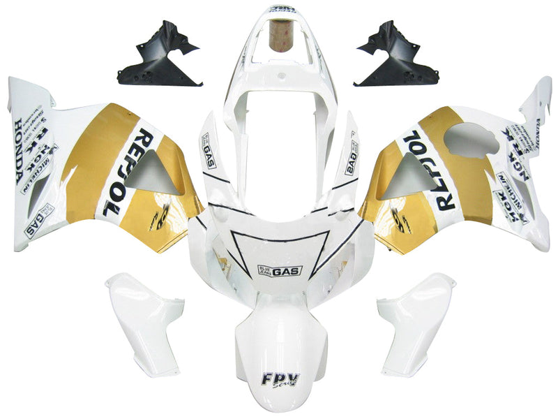 Fairings 2002-2003 Honda CBR 954 RR White & Gold Repsol Racing Generic