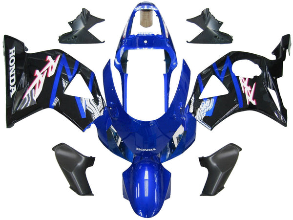 Carenados 2002-2003 Honda CBR 954 RR Azul y Negro RR Genérico