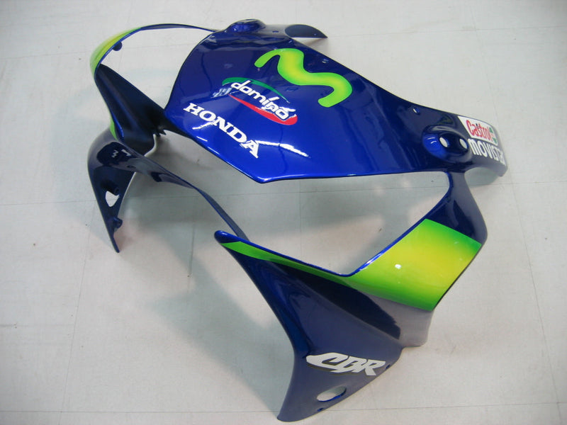 Fairings 2002-2003 Honda CBR 954 RR Blue & Green Movistar Racing Generic