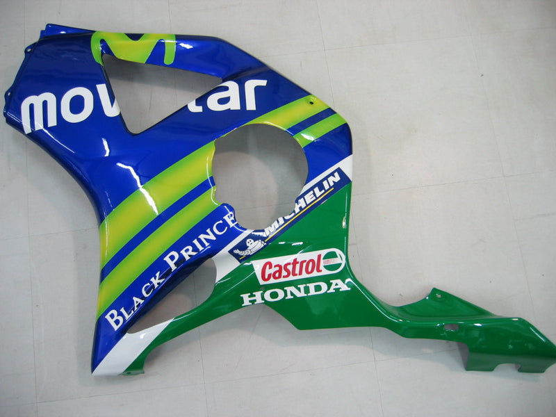 Vaipat 2002-2003 Honda CBR 954 RR Sininen & Vihreä Movistar Racing Generic