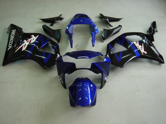 Carenagens 2002-2003 Honda CBR954 RR Azul e Preto RR Racing Generic