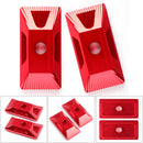 Motorrad CNC Aluminium Hinterachse Kettenspanner für Kawasaki Ninja 400 2018 Generic