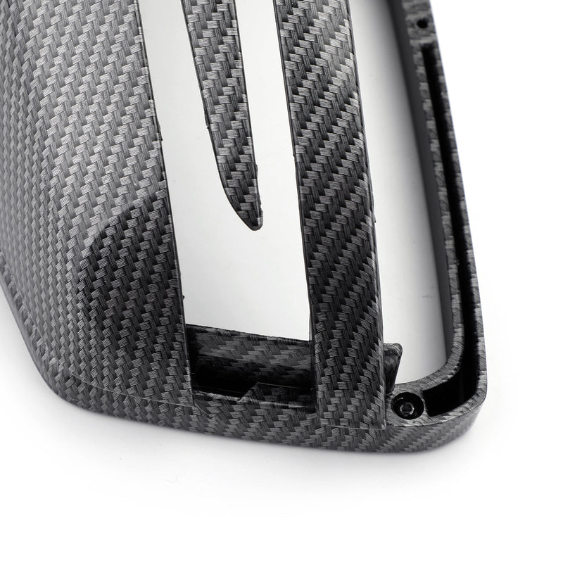 Kohlefaser Rückspiegel Abdeckungsverkleidung für Benz 2011-2018 Benz W212 W204