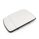 Et par oppvarmet ytterspeilglass og bakplate for 2000-2006 BMW X5 E53 Clear Generic