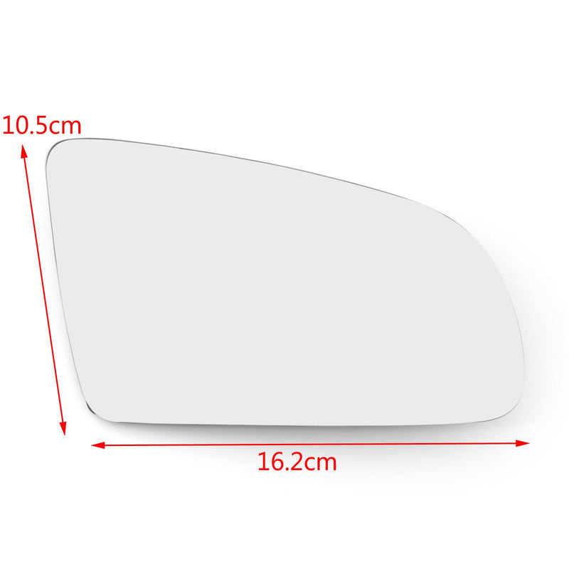 Taustapeili vasen etu vasen L/R lämmityksellä Audi A3 S3 A4 B6 B7 A6 S6 Genericiin