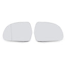 A Pair of L+R Side Rearview Mirror Glass Heated For A3 A4 A5 A6 A8 Q3 OCTAVIA