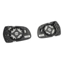 Ytterspeil hvitt glass oppvarmet par 8K0857535/6F Passer for Audi A4 B9 13-16 Generic