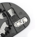 Ytterspeil hvitt glass oppvarmet par 8K0857535/6F Passer for Audi A4 B9 13-16 Generic