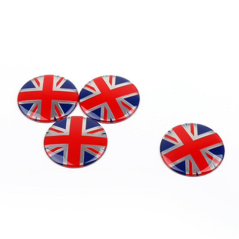 Hjulsenternavdeksel Emblem-emblem Union Jack UK-flagg for Mini Cooper