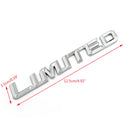 Auton metallikromi rajoitettu tarramerkki logotarra lokasuojan puolelle Highlanderille