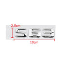 Car Trunk Rear Emblem Badge Letters S63 for S63 W220 W221 W222 Chrome