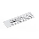 Bil bagagerum bag emblem badge bogstaver S63 til S63 W220  W221  W222 Chrome generisk