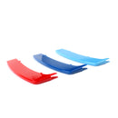 3pcs Nierengitter M Tech Tricolor Cover Stripe Clips für 2004-2011 BMW E87