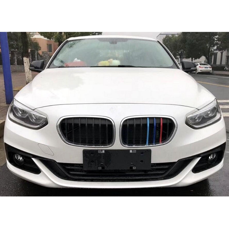 3st Njurgaller M Tech Tricolor täckrandklämmor för 2004-2011 BMW E87