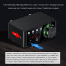 HiFi Mini Bluetooth 5.0 Power Sound Verstärker Stereo Audio Receiver USB