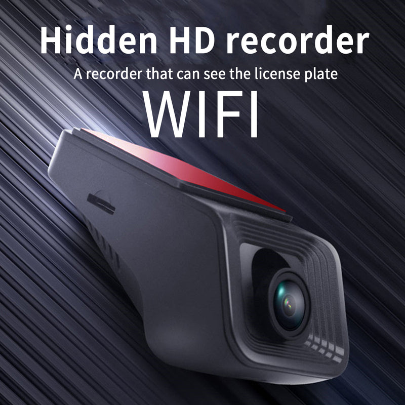 New 1080P Wifi Car Hidden DVR Front Dash Cam Kamera Video Recorder G-Sensor