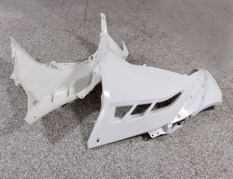 Fairings 2013-2017 Plast Kawasaki Ninja 300R EX300R Grå Svart Ninja Racing Generic