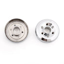 Udstødningsdækselramme sort/krom til BMW R1200R R NINE T 2014-2016 Generisk