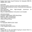 Kawasaki Z900RS 2017 2018 Kryt motoru Kryt řetězového kola Kryt spojky statoru