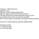 Leder Satteltasche links/rechts Satteltasche für Sportster XL 883 XL 1200