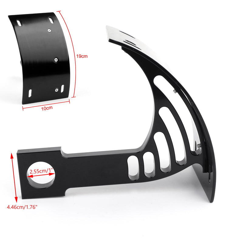 Tag Bracket Swingarm Mount Nummernschild für Kawasaki ZXR6 ZX6R/636 ZX7 ZX9 Generic