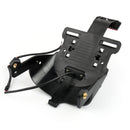 Luz de freno para matrícula de montaje en guardabarros para Sportster XL 883 1200 48 2004-2014 genérico