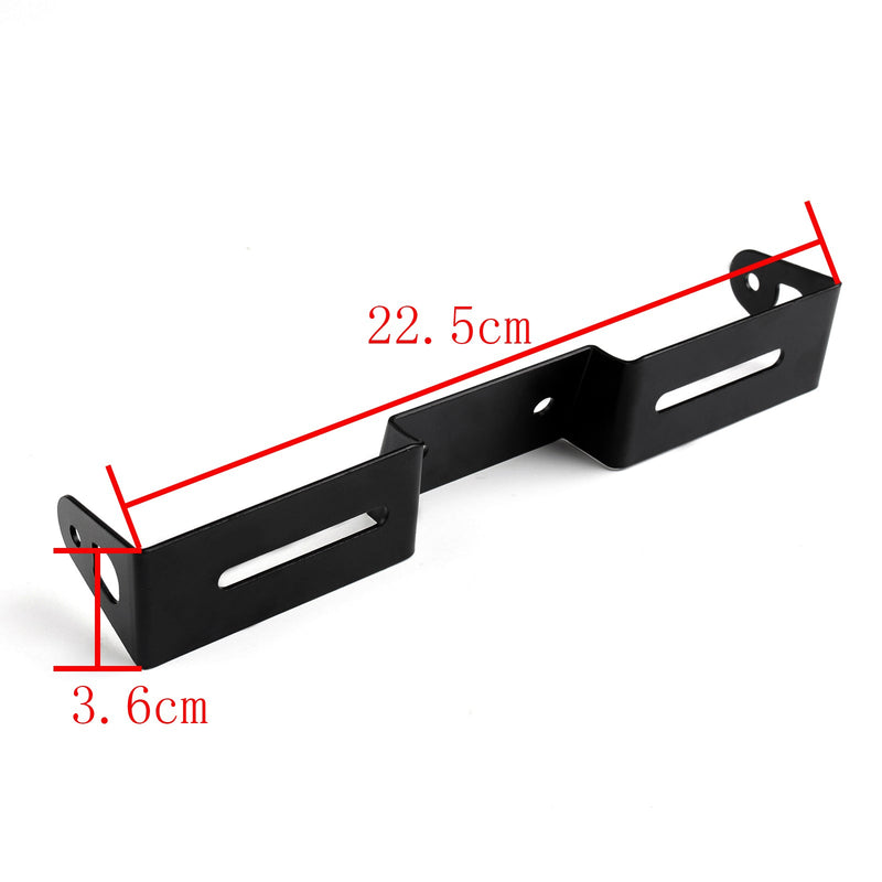 Universal registreringsskylthållare för Suzuki GSXR 600 750 1000, svart, generisk