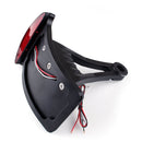 Sideakselbeslag Billet Nummerpladebeslag Baglygte LED til Harley Generic