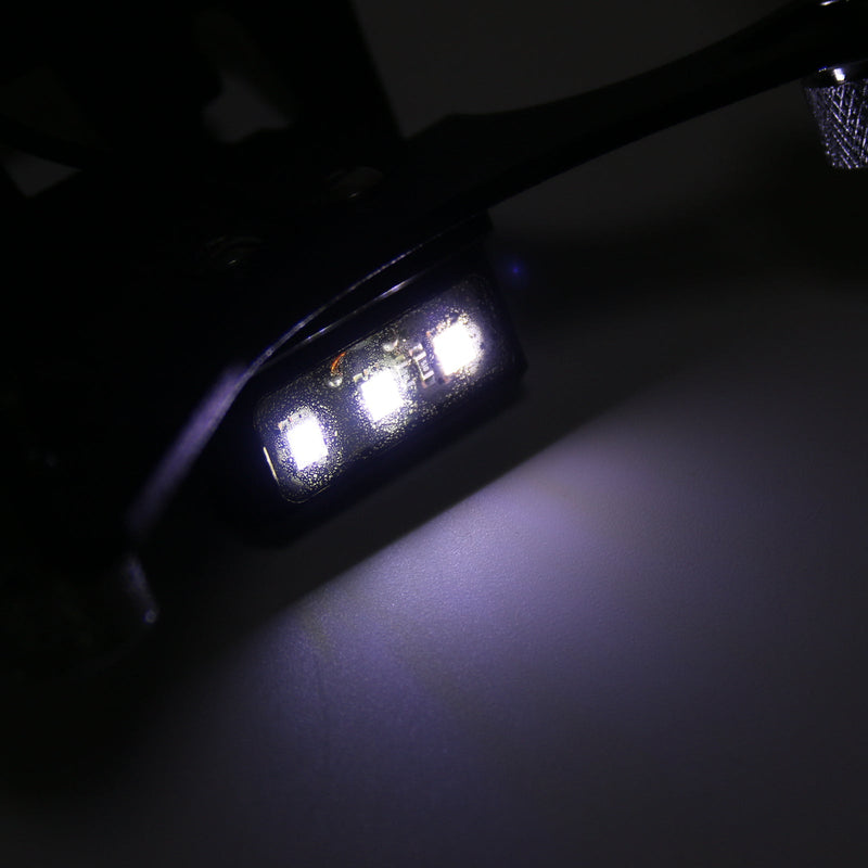 Uchwyt na tablicę rejestracyjną Tablica rejestracyjna z 3 diodami LED dla Yamaha YZF-R1 2004-2014 Generic