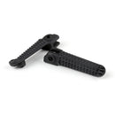 Front Fodstøtte Holder Driver Fodstøtte Holder Sæt til Yamaha YZF R1 2009-2011 Sort Generisk
