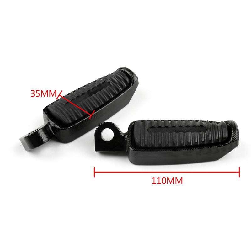 Footpegs preto de 45 graus para Harley Sportster XL 883 XL 1200 V-Rod Low Hugger genérico