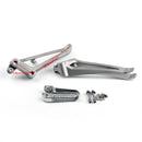 Zadní stupačky Držáky stupaček pro YAMAHA 2009-2011 YZF R1 Silver Generic