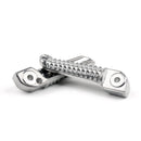 Zadní stupačky Držáky stupaček pro YAMAHA 2009-2011 YZF R1 Silver Generic