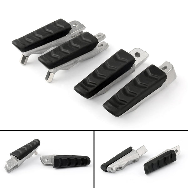 Front/Rear Footrest Pedals Foot Pegs For BMW F800GT 11-13 F800S 04-08 F800ST