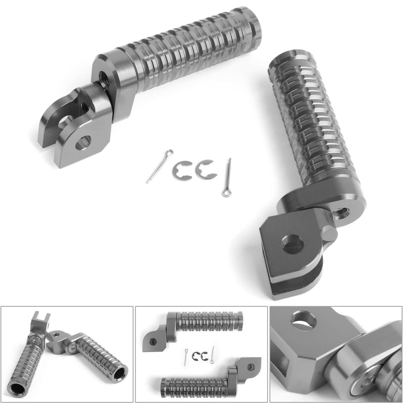 CNC främre fotpinnar för SUZUKI GSXR 600 750 1000 HONDA CBR300R CBR600RR Generic