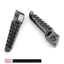 CNC-Fußraste hinten für Kawasaki EX250 EX300 NINJA 250 300 ZX14 ZZR1200 Generic