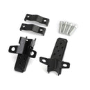 Motorcykel Passagerar Fotstöd Bak Pedal Fotstöd 25-28mm Svart Universal