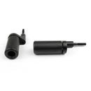 Proteção contra impacto Crash Pad Kawasaki ZRX 1100 1200 No Cut Preto Universal