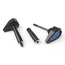 CNC crash pads crash pad capa película protetora para Kawasaki Z900 2017 Genérico