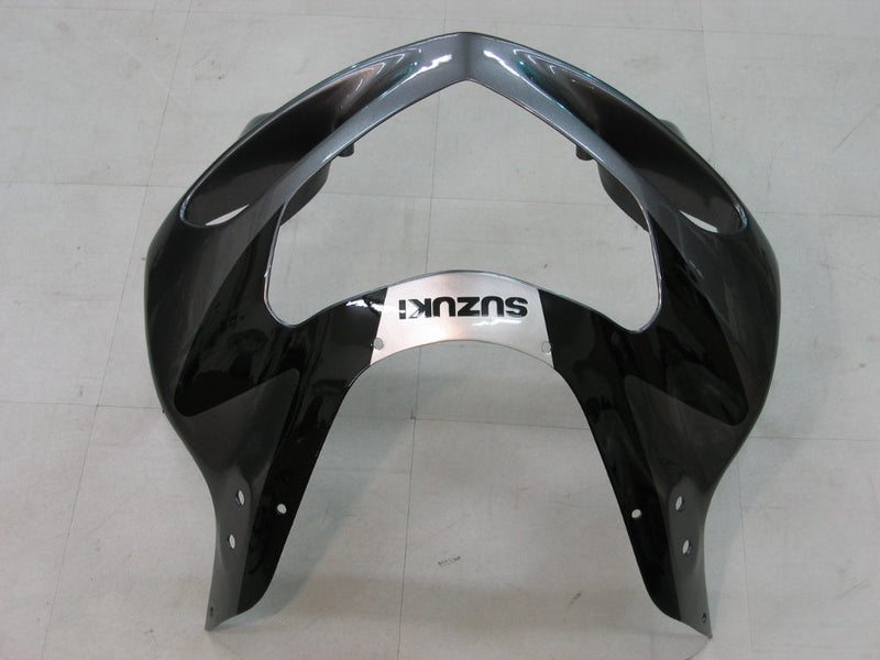 Fairings 2000-2002 Suzuki GSXR 1000 Silver & Black Generic