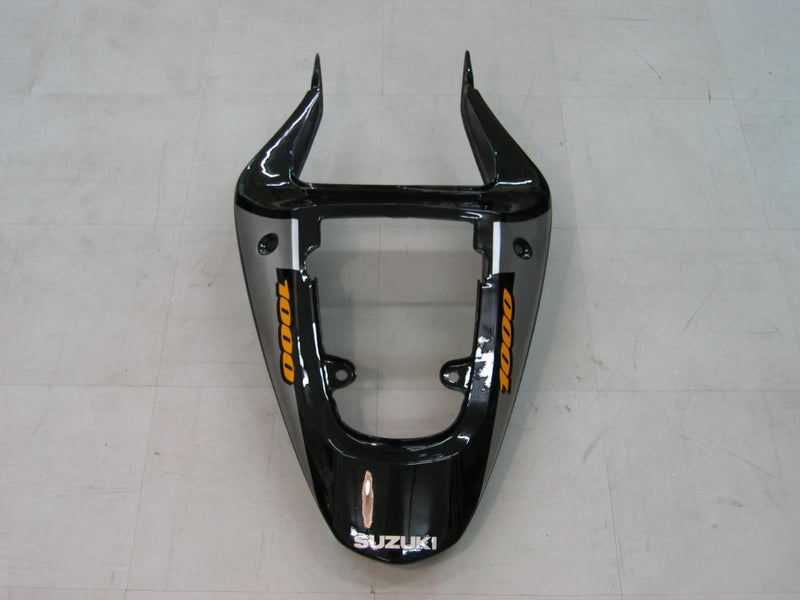 Kotelot 2000-2002 Suzuki GSXR 1000 hopea ja musta yleinen