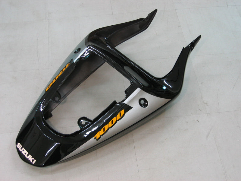 Kotelot 2000-2002 Suzuki GSXR 1000 hopea ja musta Racing Generic