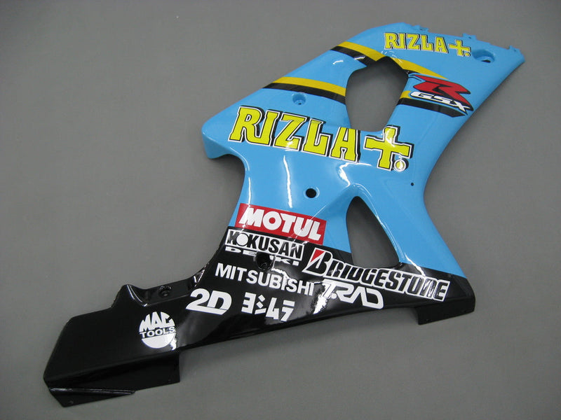 Owiewki 2000-2002 Suzuki GSXR 1000 Niebieski Czarny Rizla Racing Generic