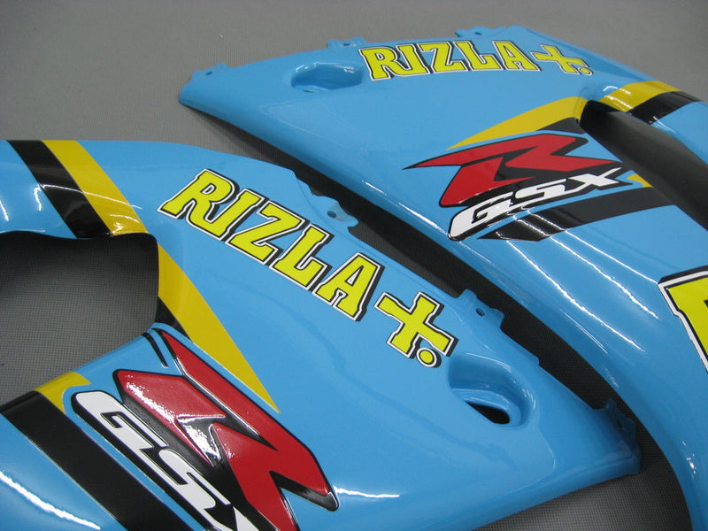 Fairings 2000-2002 Suzuki GSXR 1000 Blå Svart Rizla Generic