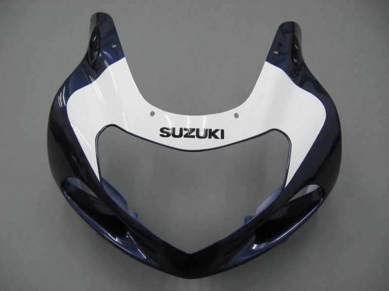 Carenados 2000-2002 Suzuki GSXR 1000 Azul Blanco Negro GSXR Racing Genérico