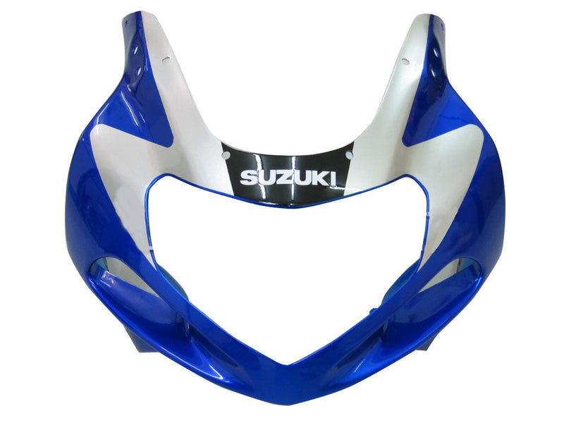 Carenagens 2000-2002 Suzuki GSXR 1000 Prata Azul Preto GSXR Racing Generic