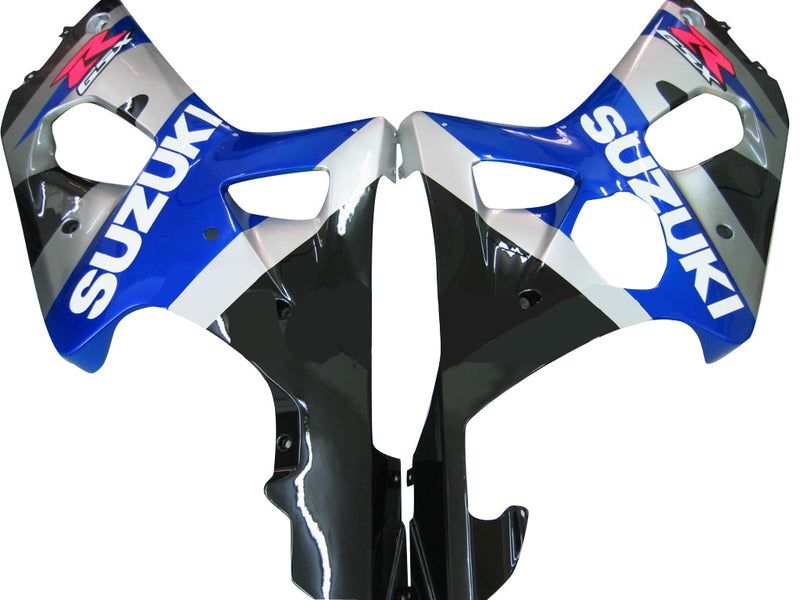 Fairings 2000-2002 Suzuki GSXR 1000 Sølv Blå Svart GSXR Racing Generisk