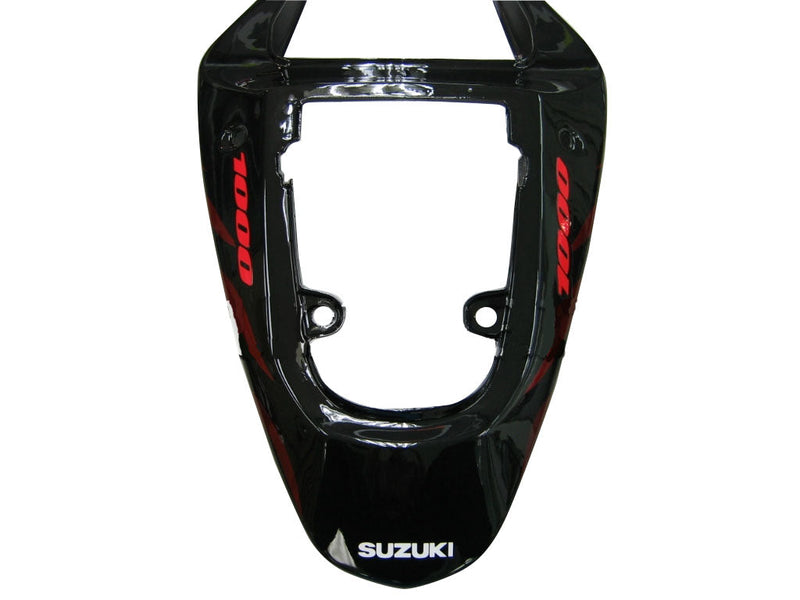 Owiewki 2000-2002 Suzuki GSXR 1000 Black & Red Flame Generic