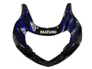 Carenagens 2000-2002 Suzuki GSXR 1000 Black & Blue Flame Racing Genérico