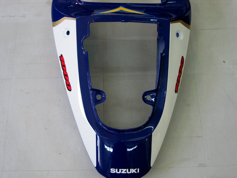 Fairings 2000-2002 Suzuki GSXR 1000 gul og blå Corona GSXR Racing Generisk